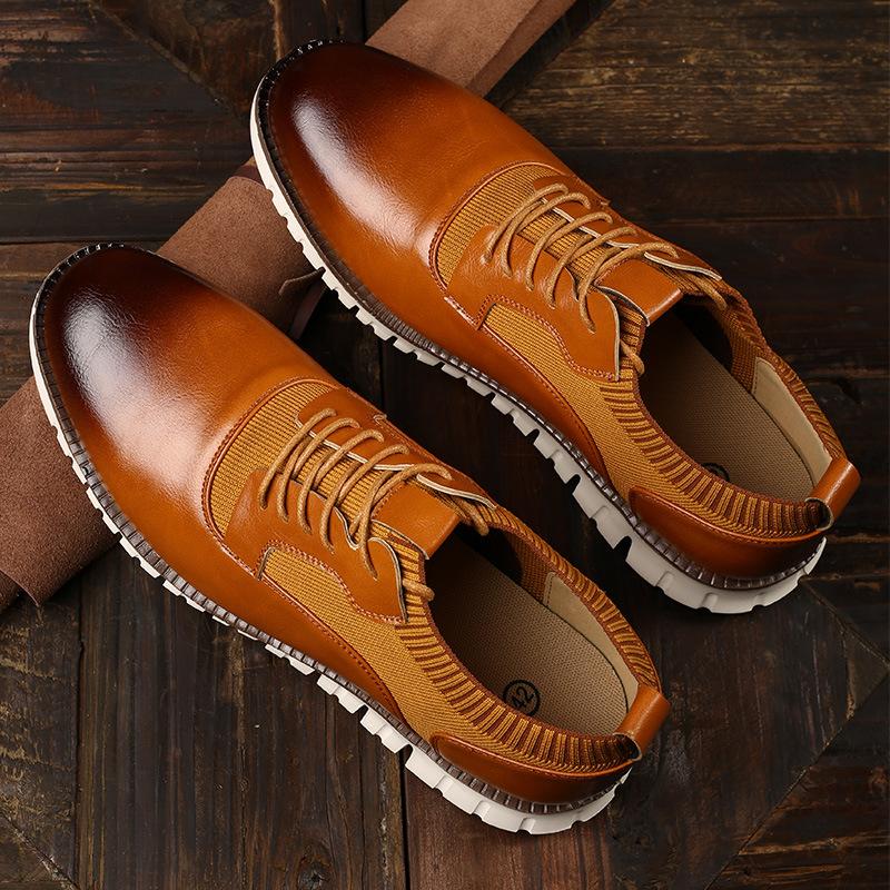 Trendy breathable lightweight EVA sole casual shoes