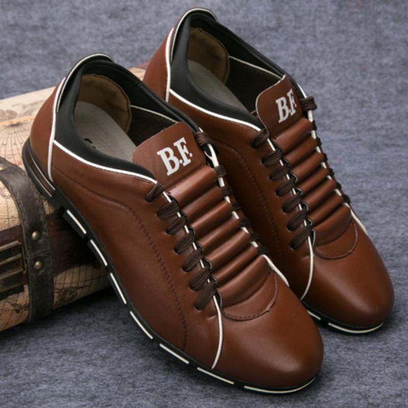 Italian Bear-Fast Leather Shoes